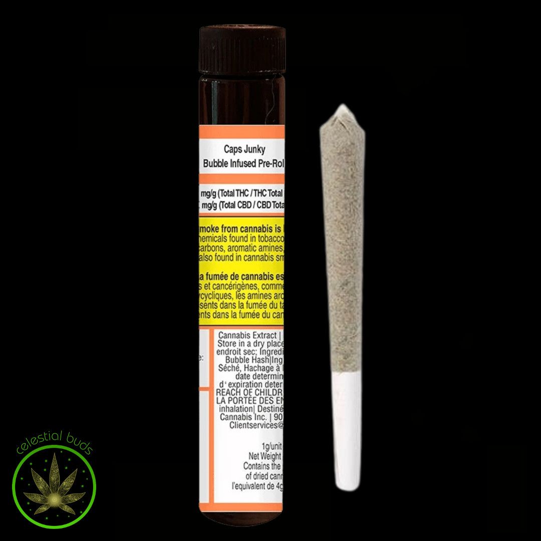 Caps Junky, Truro (1x1g) Bubble Infused Pre-Roll