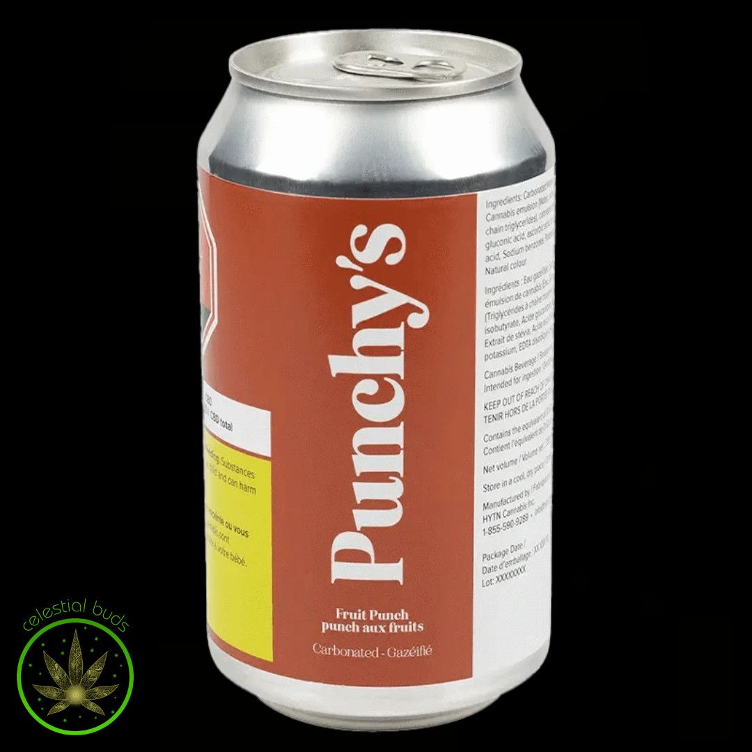 Fruit Punch, Punchy's (355ml) Sparkling Beverage