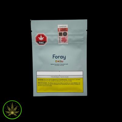 Foray Chocolate Square (10g) Salted Caramel