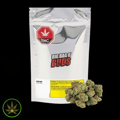 Ultra Sour, Big Bag O' Buds (28g) Dried Flower