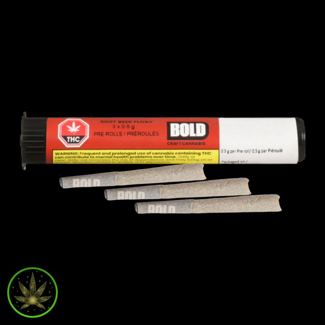 Root Beer Float, BOLD (3x0.5g) Pre-Rolls