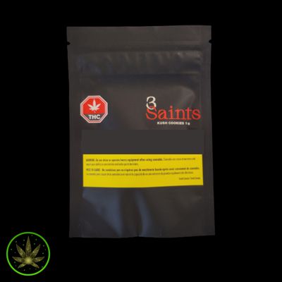 Kush Cookies, 3Saints (1g) Dried Flower
