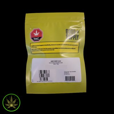 Sweet Berry Kush, Good Supply (3.5g) Dried Flower