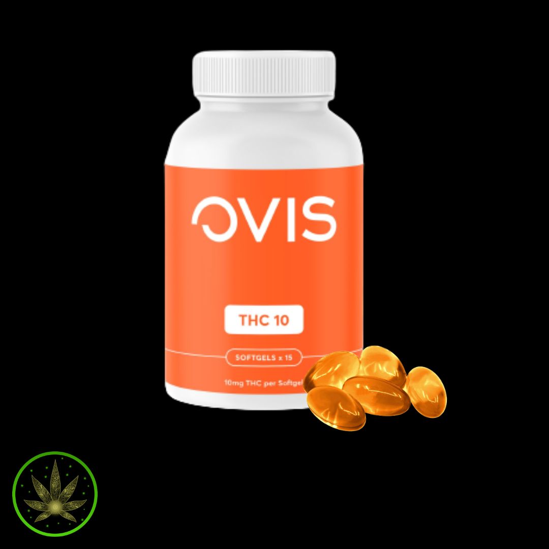 Blue THC 10mg, OVIS (15/pk) Softgels