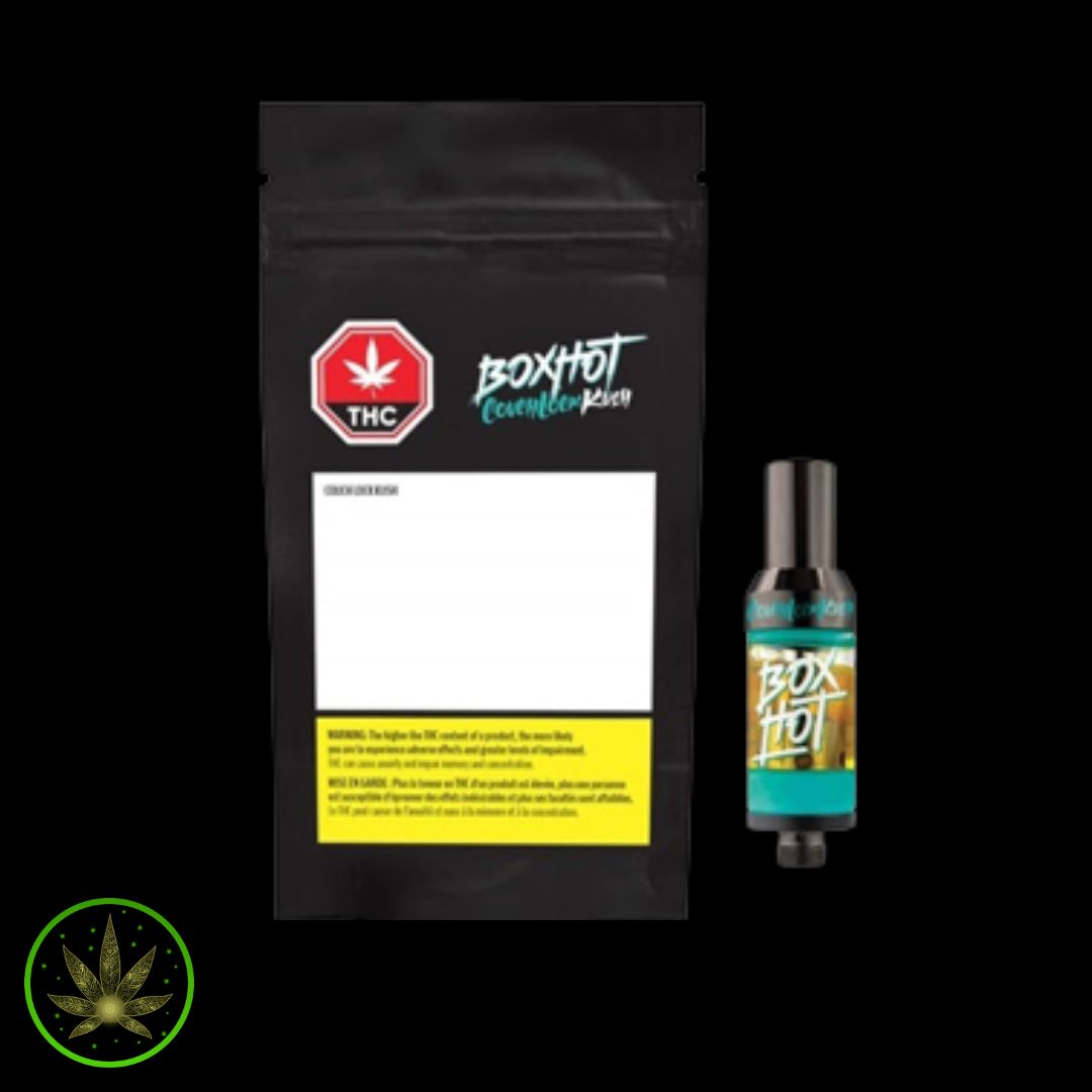 Couch Lock Kush THC/CBN 1000, BOXHOT (1.2g) PVC
