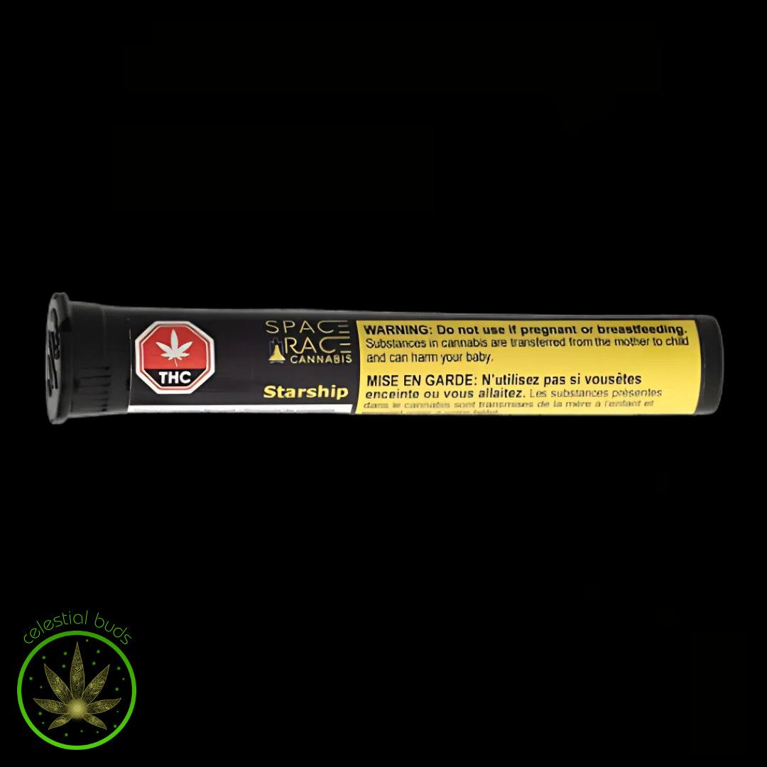 Starship (Rotating), SPACE RACE CANNABIS (1x1g) Pre-Roll