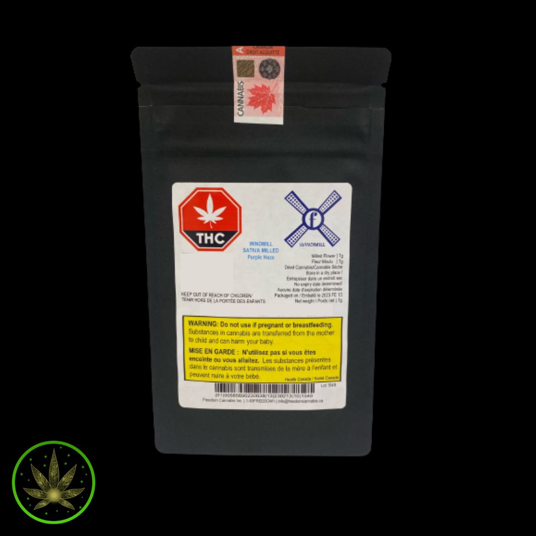 Sativa Milled (Rotating), Windmill (7g) Milled Flower