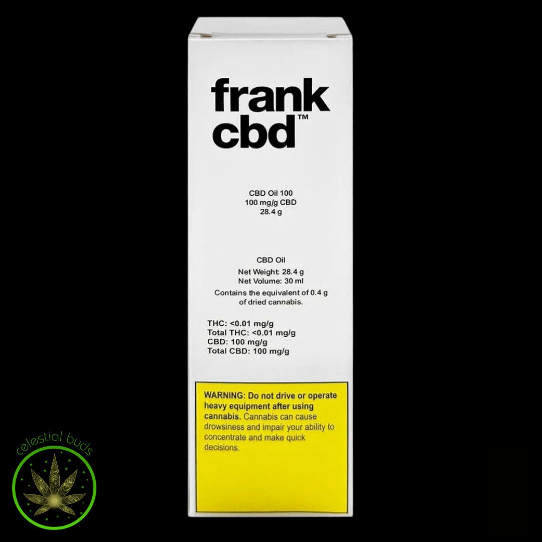 CBD 100mg, frank cbd (28.4g) Oil