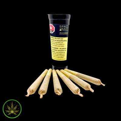 Moonwalkers (Rotating), SPACE RACE CANNABIS (6x0.4g) Pre-Rolls