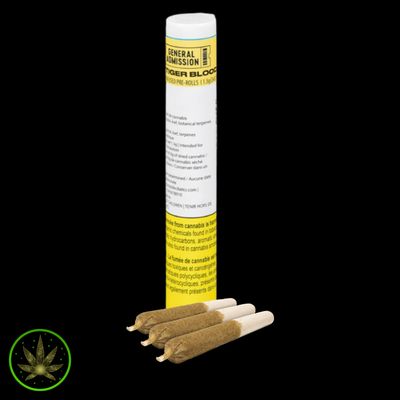 Tiger Blood, General Admission (3x0.5g) Distillate Infused Pre-Rolls