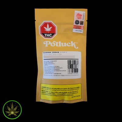 Banana Cream, Potluck (7g) Dried Flower