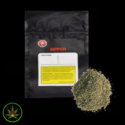 Sour x Papaya, Ripped (7g) Milled Flower