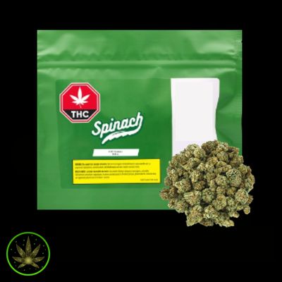 GMO Cookies, Spinach (28g) Dried Flower