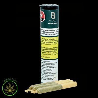 French Cookies, Ritual Sticks (3x0.5g) Pre-Rolls