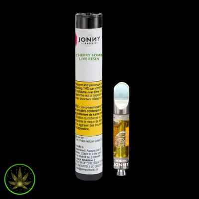 Cherry Bomb Live Resin(THC/CBG), Jonny Chronic (1g) PVC