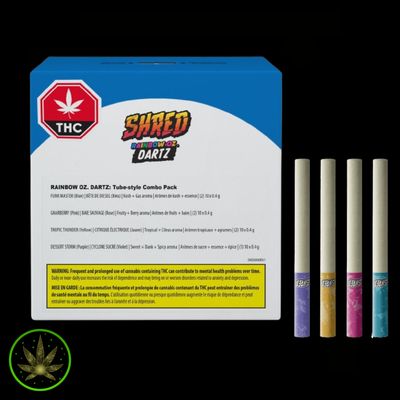 Rainbow Oz Dartz, SHRED (70x0.4g) Pre-Rolls