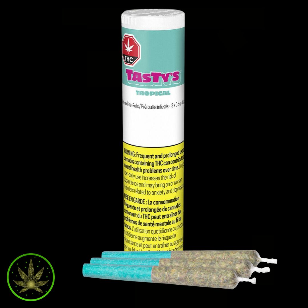 Tropical, Tasty's (3x0.5g) Infused Pre-Rolls
