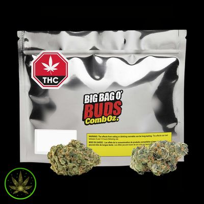 Ultra Sour+Tropical Cookies Sativa, Big Bag O' Buds (2x14g) Dried Flower