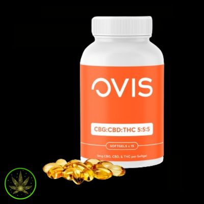 CBN:CBD:THC 5:5:5, Ovis (15/pk) Softgels