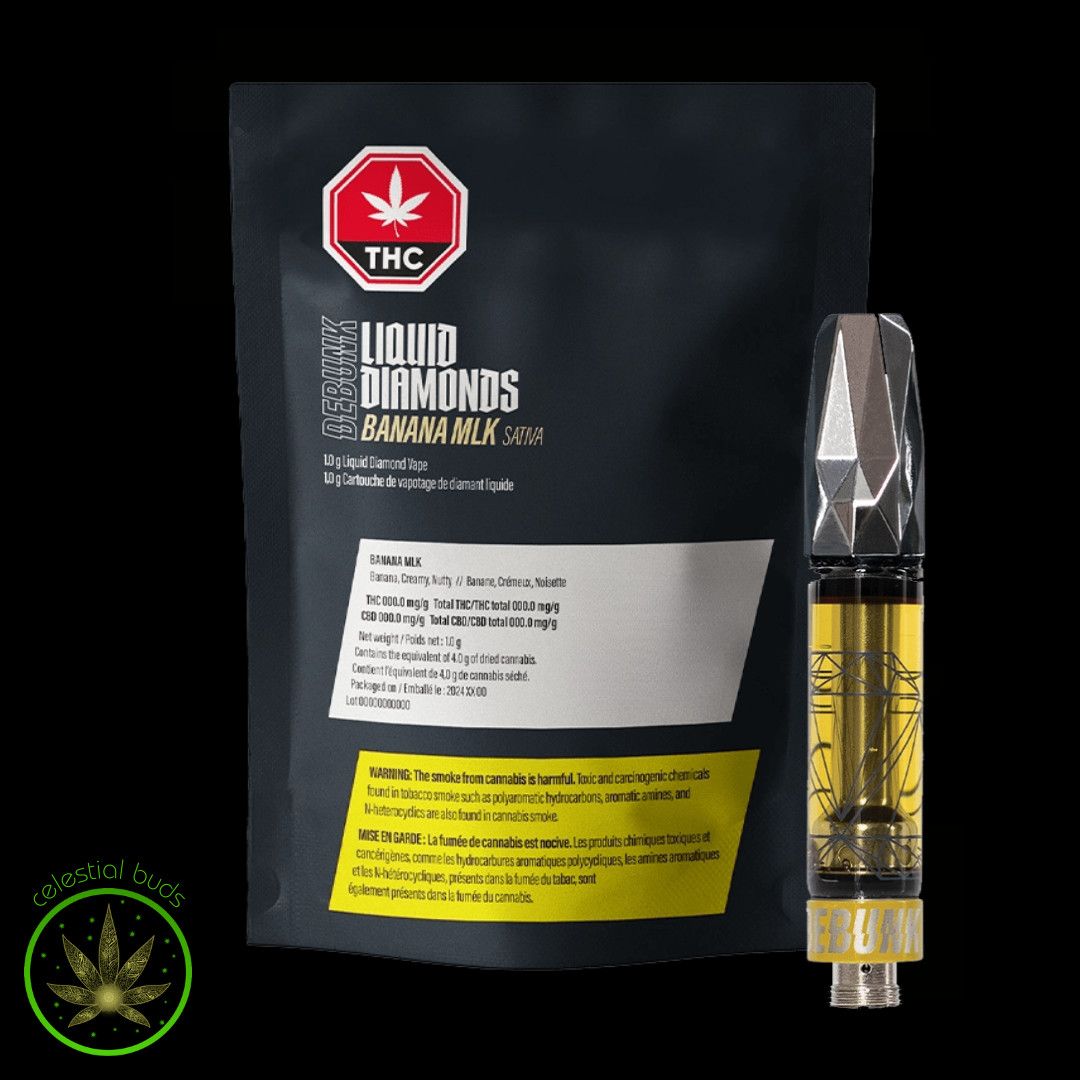 Banana MLK Liquid Diamond, Debunk (1g) PVC