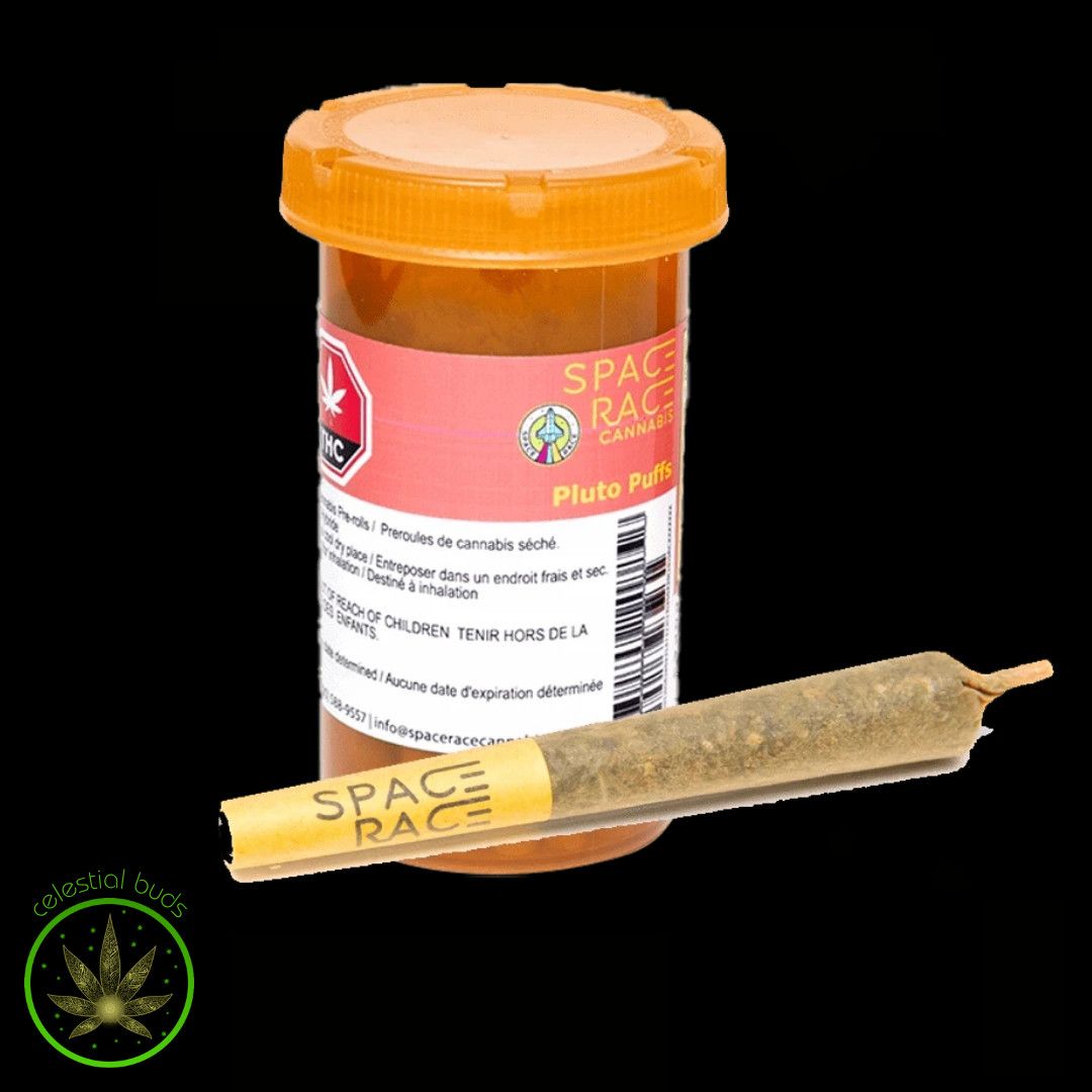Pluto Puffs, SPACE RACE CANNABIS (10x0.4g) Pre-Rolls