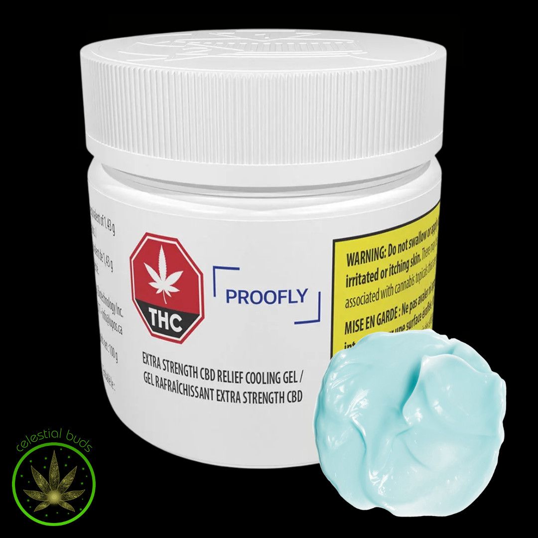 Extra Strength CBD Relief, Proofly (100g) Cooling Gel