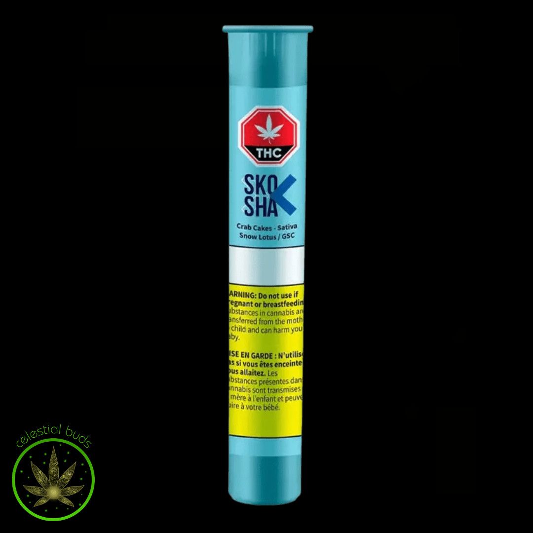 Crab Cakes, SKOSHA (3x0.5g)  Pre-Rolls