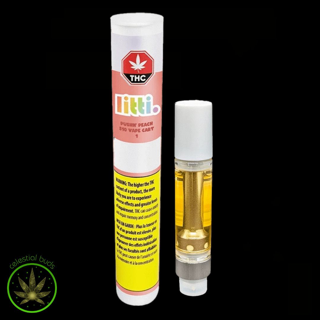 Pushn' Peach, LITTI (1g) PVC