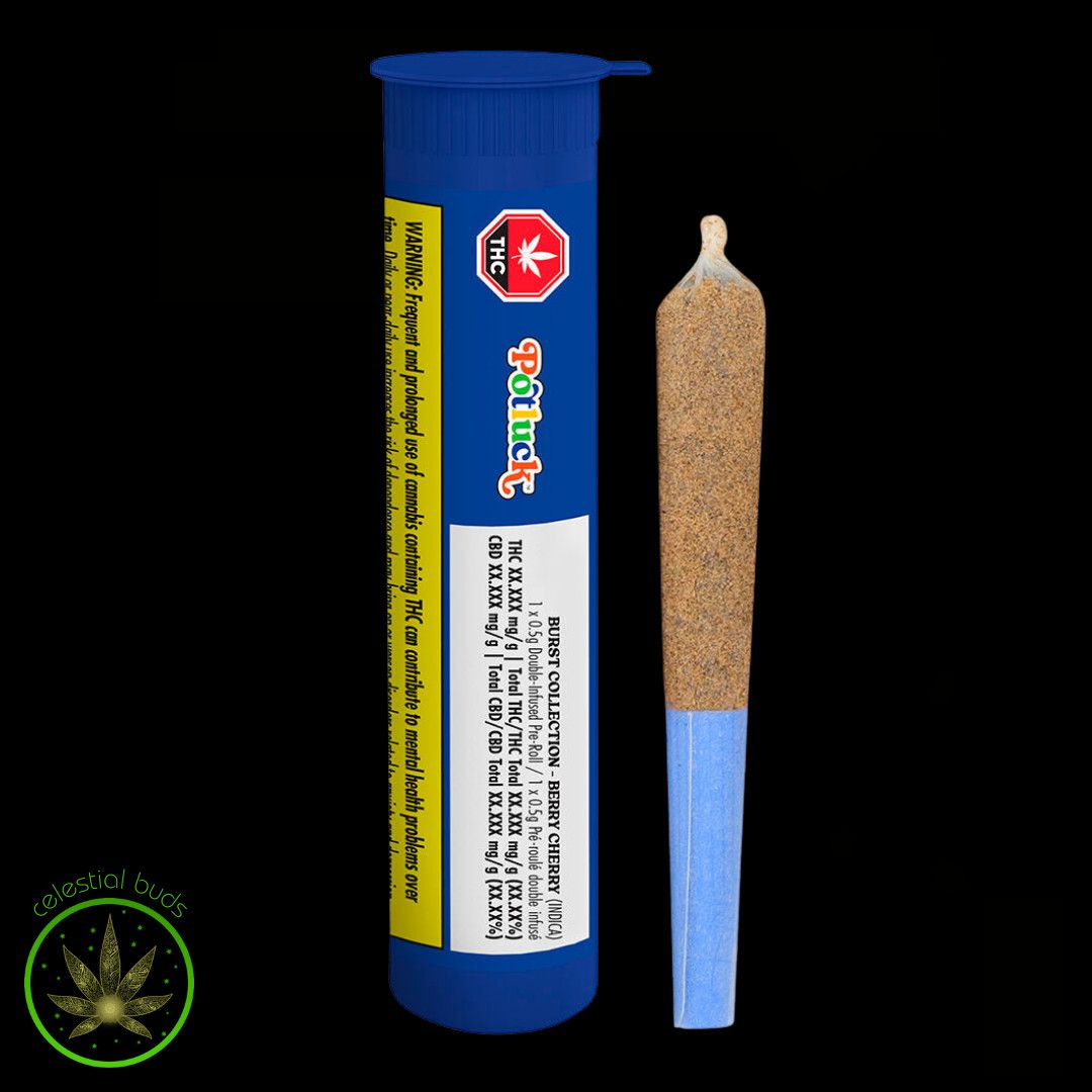 Berry Cherry, Potluck (1x0.5g) Infused Pre-Rolls