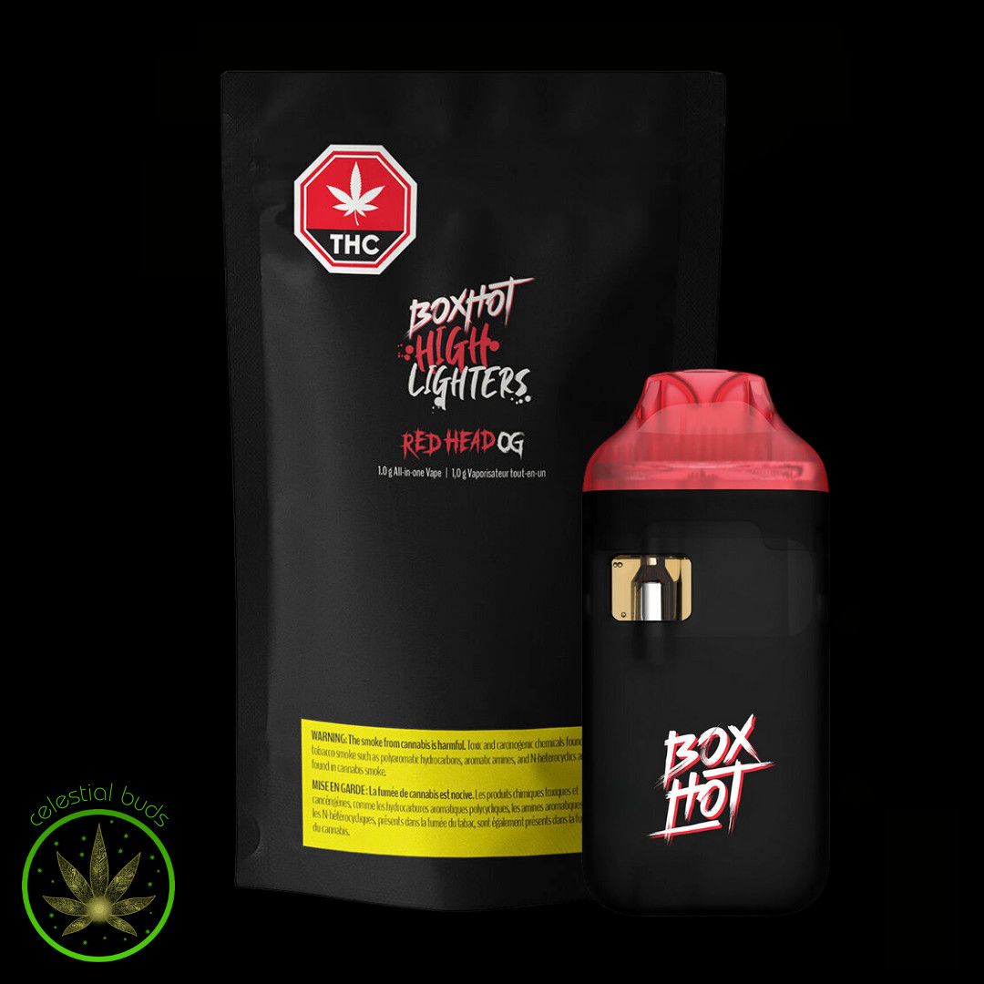 Red Head OG, BOXHOT High Lighter (1g) DVP