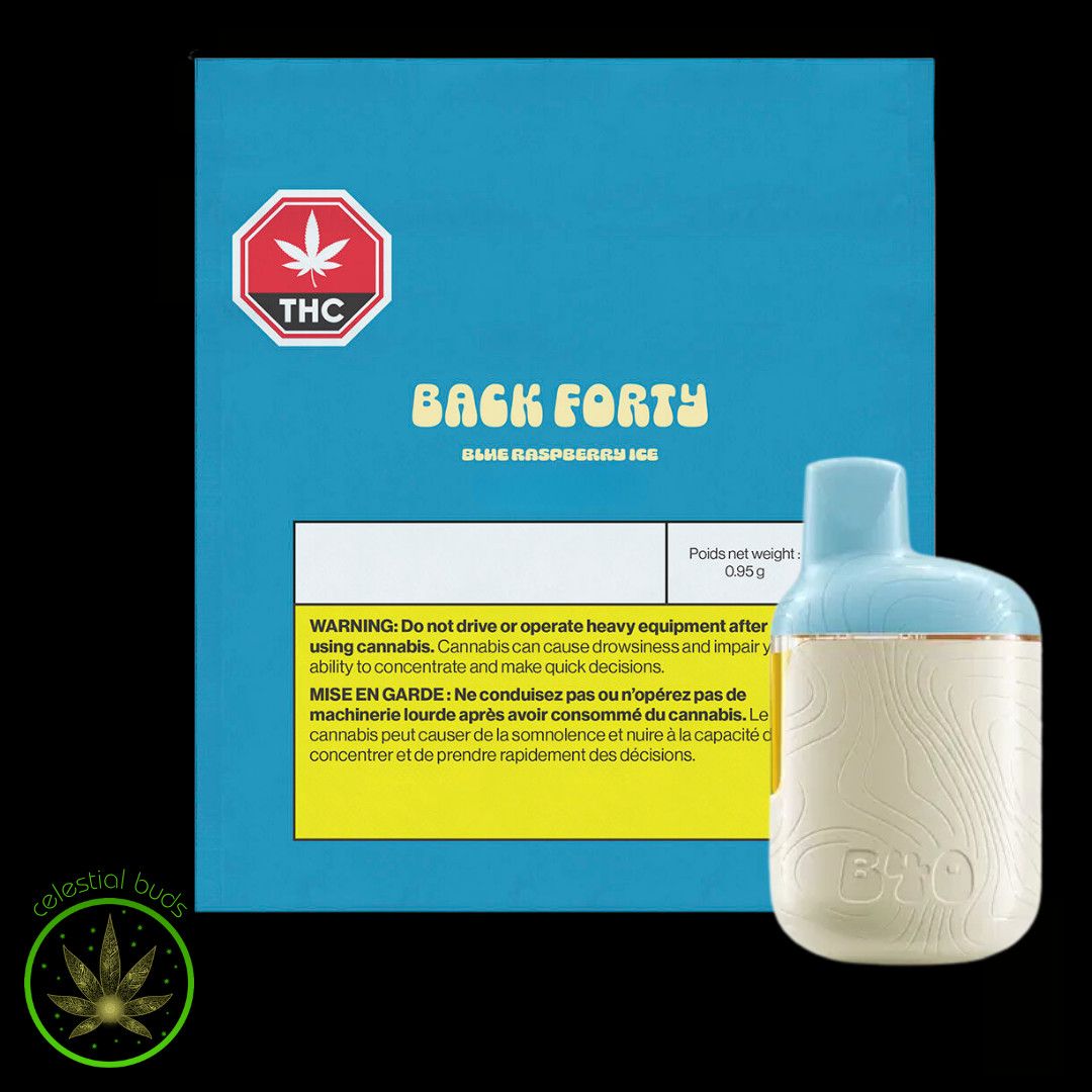 Blue Raspberry Ice, Back Forty (0.95g) DVP