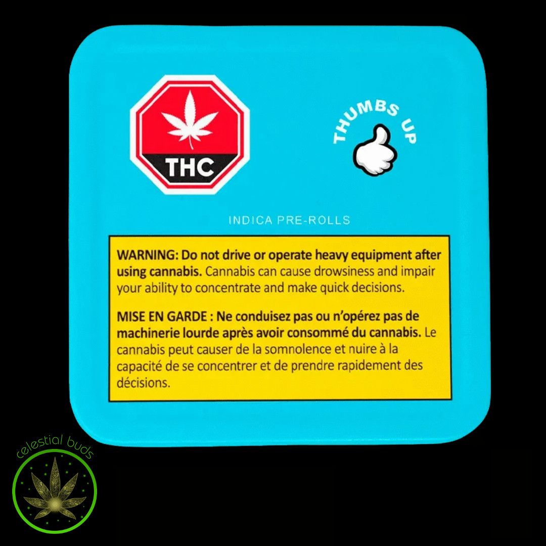 Indica, Thumbs Up (10x0.35g) Pre-Rolls