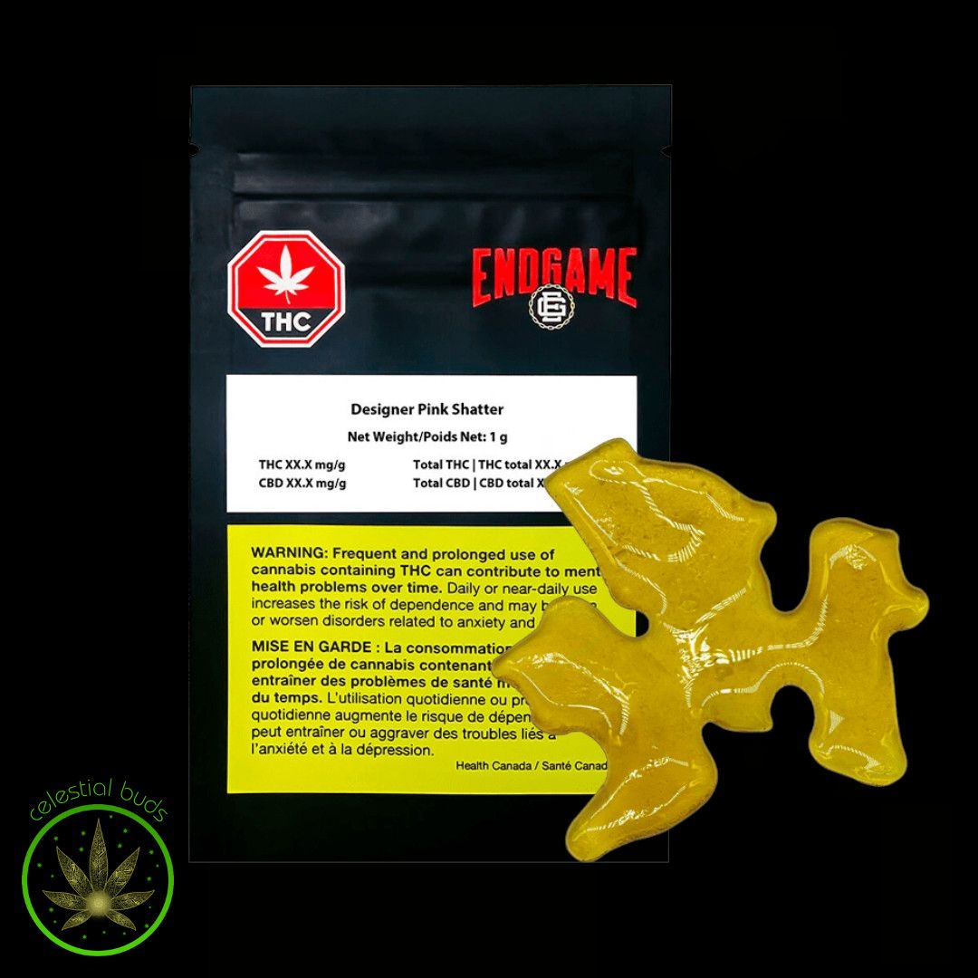 Designer Pink, Endgame (1g) Shatter