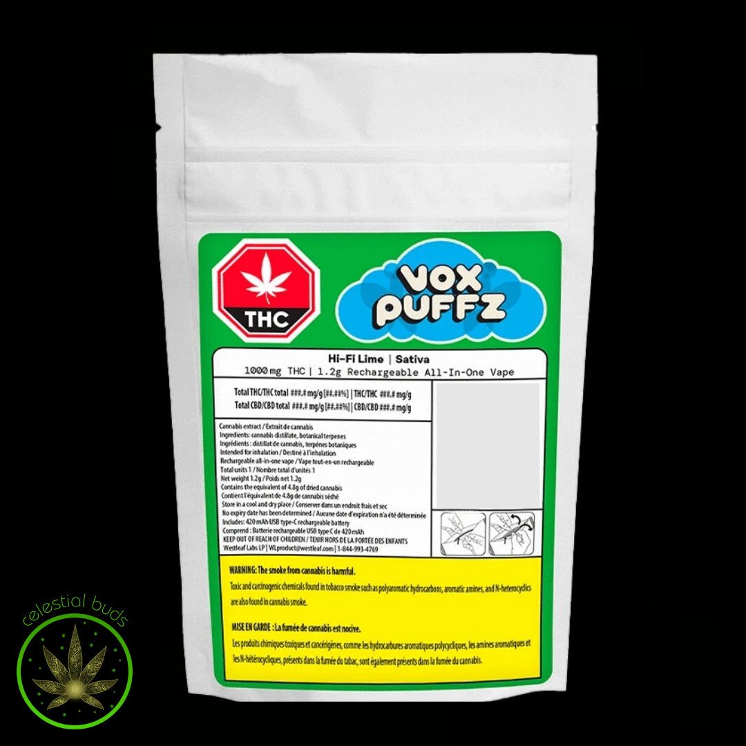 Hi-Fi Lime, VoxPuffz (1.2g) DVP