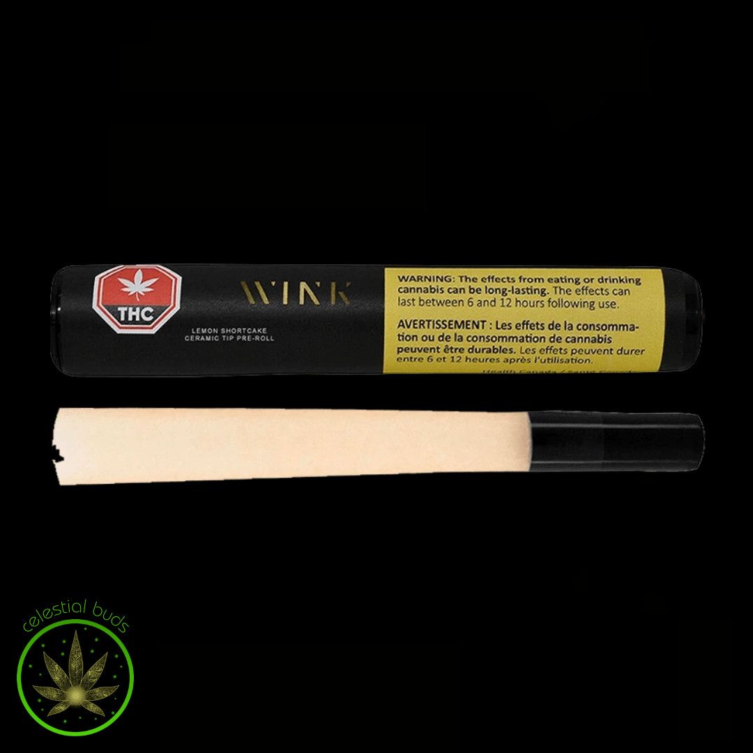 Lemon Shortcake Ceramic Tip, WINK (1x1g) Pre-Roll