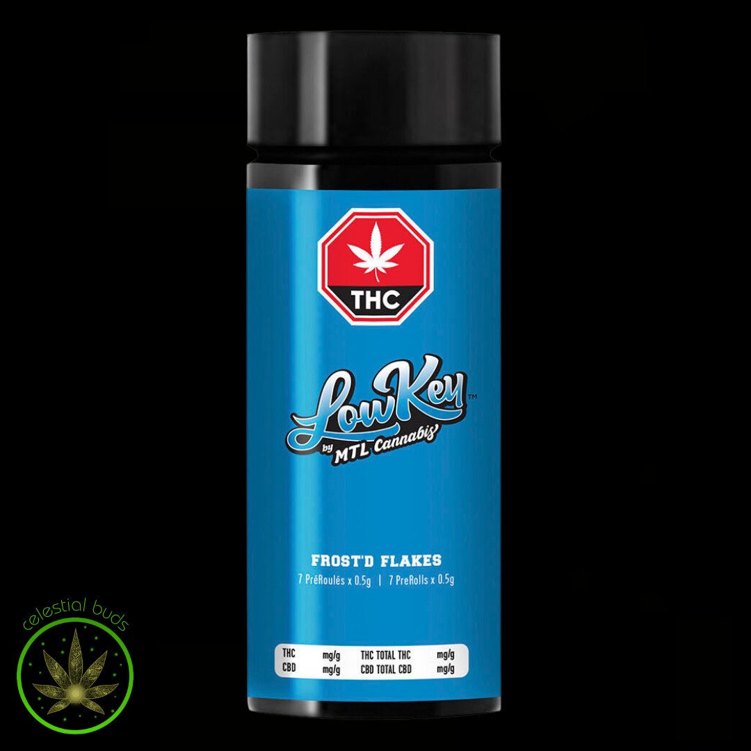 Frost'd Flakes, LowKey By MTL Cannabis (7x0.5g) Pre-Rolls