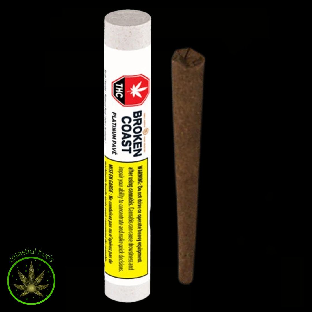 Platinum Pave, Broken Coast (1x1g) Blunt