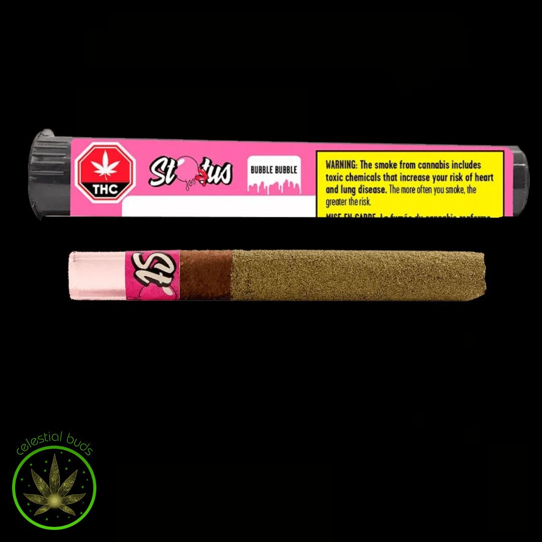 Bubble Bubble, Status (1x1g) Kief Coated Infused Blunt