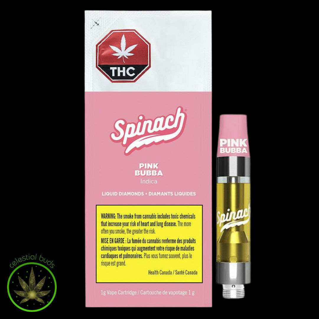 Pink Bubba Liquid Diamonds, Spinach (1g) PVC