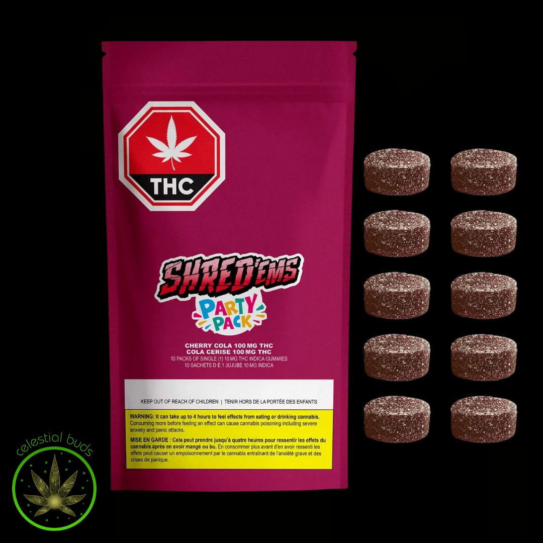 Cherry Cola, Shred'ems (10x10mg) Soft Chews