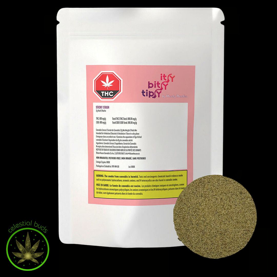Itsy Bitsy Tipsy, Handy Dandies (2g) Sticky Stash Hash