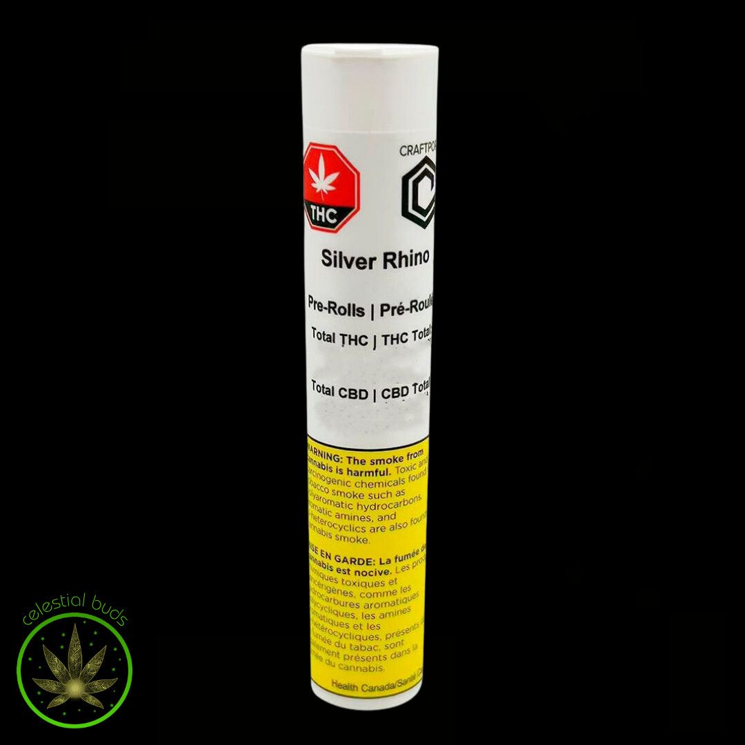 Silver Rhino, Craftport (5x0.5g) Pre-Rolls