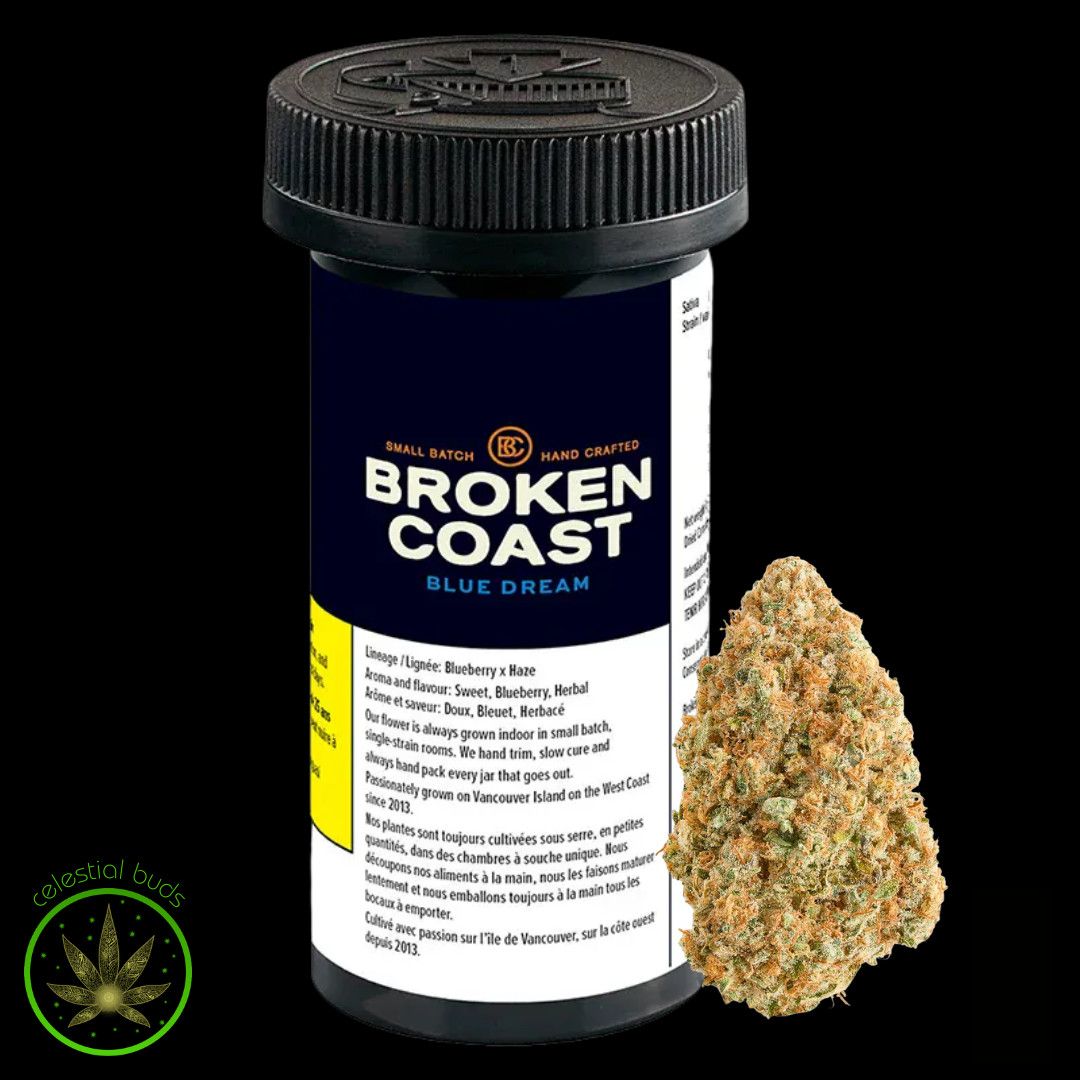 Blue Dream, Broken Coast (7g) Dried Flower