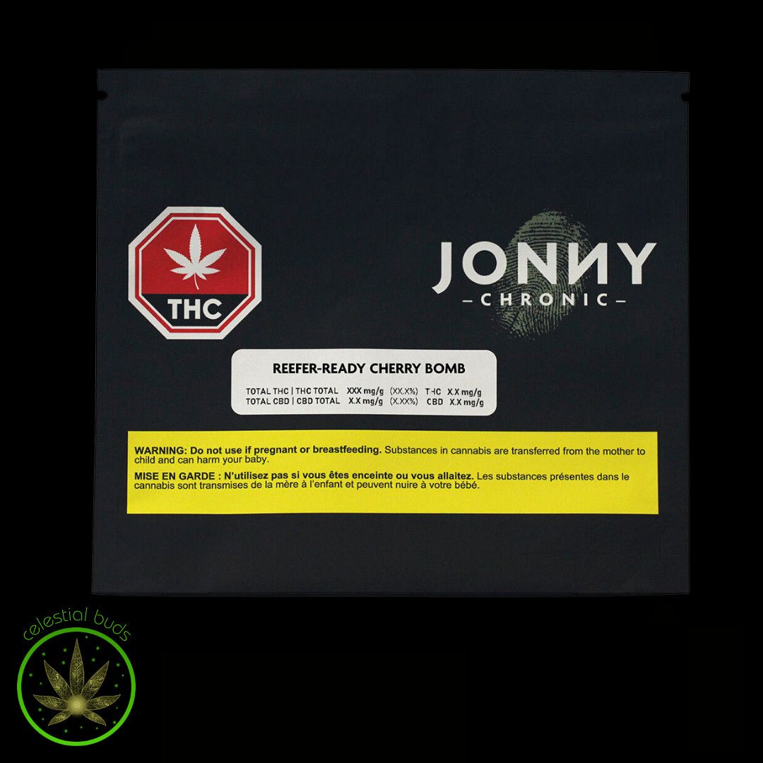 Cherry Bomb Reefer Ready, Jonny Chronic (7g) Milled Flower
