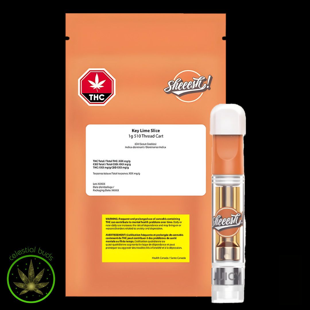 Key Lime Slice Liquid Diamond, Sheeesh! (1g) PVC