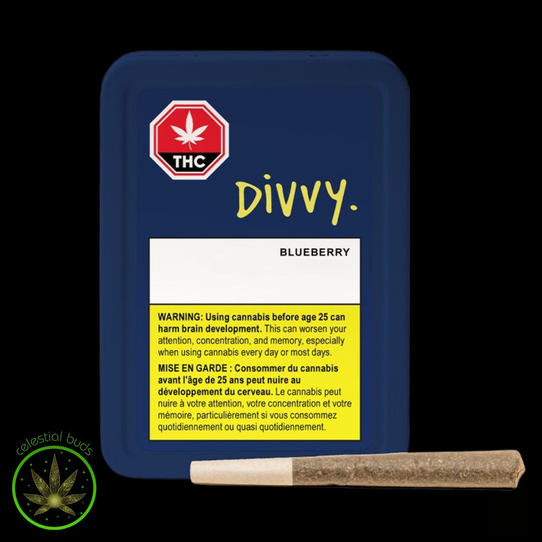 Blueberry, Divvy (10x0.35g) Pre-Rolls
