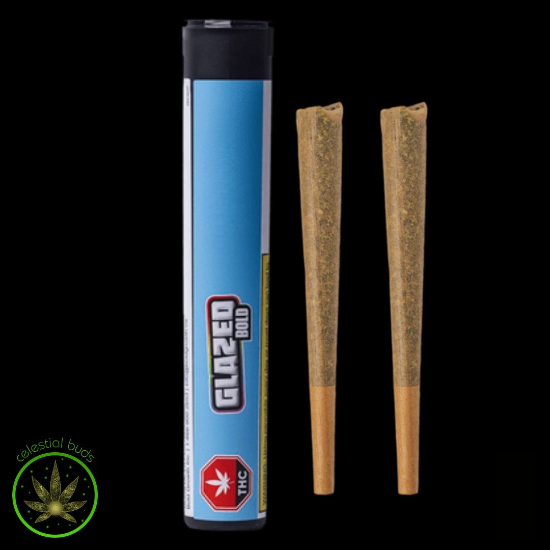 Glazed Sativa, BOLD (2x1g) Pre-Rolls