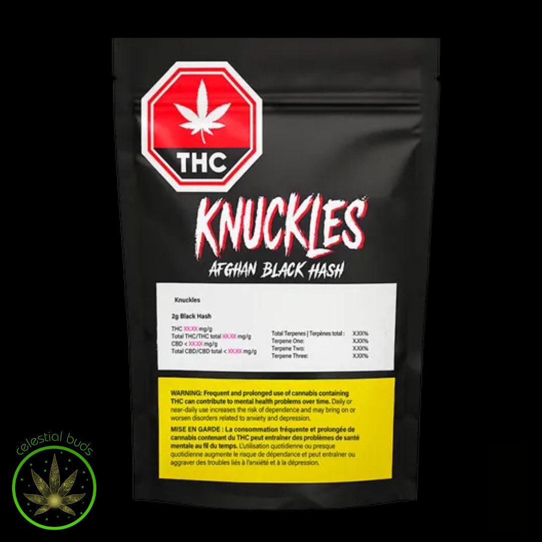 Afghan Black, Knuckles (2g) Hash