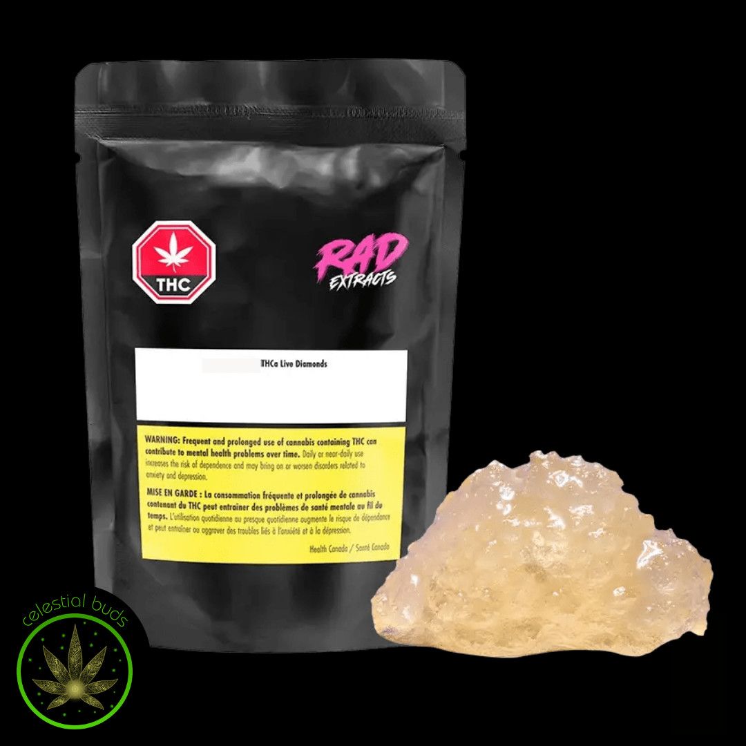 Slurricane THCa Diamonds, RAD (1g) Diamonds