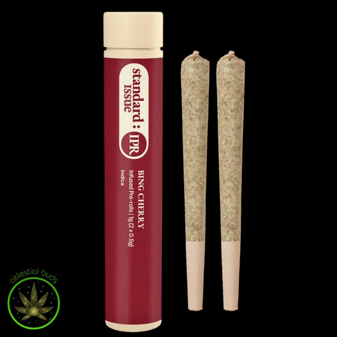 Bing Cherry, Standard Issue (2x0.5g) Infused Pre-Rolls